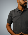 Charcoal Polo Tshirt For Men