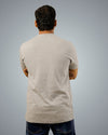 Grey Regular Fit Tshirt For Men