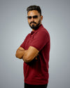 Maroon Polo Tshirt For Men
