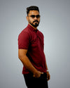 Maroon Polo Tshirt For Men