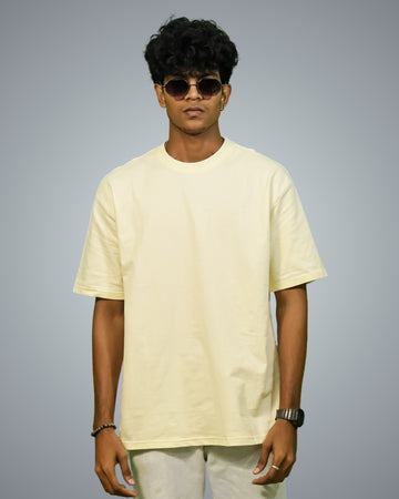 Offwhite Oversized Fit Tshirt For Men