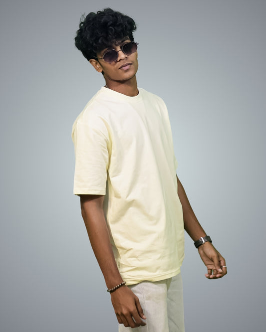 Offwhite Oversized Fit Tshirt For Men
