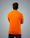 Orange Regular Fit Tshirt For Men