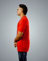Red Regular Fit Tshirt For Men