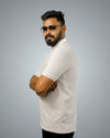 White Polo Tshirt For Men