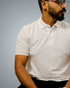 White Polo Tshirt For Men