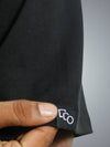 Black Boxy Fit T-Shirt For Men