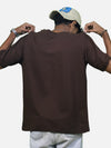 Brown Oversized T-Shirt For Men