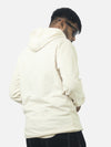 Off White Regular Fit Hoodie For Men