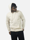 Off White Regular Fit Hoodie For Men
