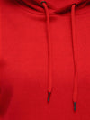 Red Regular Fit Hoodie For Men