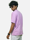 Lavender Oversized T-Shirt For Men