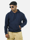 Navy Blue Oversized Heavy Hoodie For Men