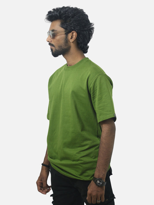 Army Green Oversized T-Shirt For Men