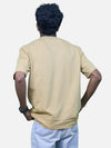 Beige Oversized T-Shirt For Men