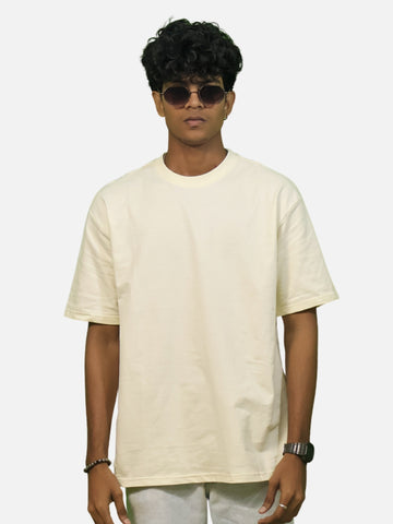 Off White Oversized T-Shirt For Men