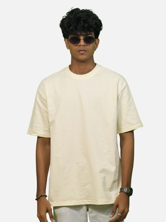 Off White Oversized T-Shirt For Men