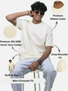 Off White Oversized T-Shirt For Men