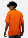 Orange Oversized T-Shirt For Men