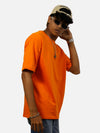 Orange Oversized T-Shirt For Men