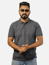 Charcoal Polo T-Shirt For Men