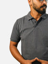 Charcoal Polo T-Shirt For Men
