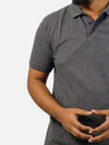 Charcoal Polo T-Shirt For Men