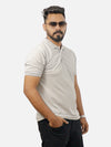 Grey Polo T-Shirt For Men