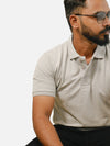 Grey Polo T-Shirt For Men