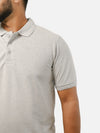 Grey Polo T-Shirt For Men