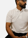 White Polo T-Shirt For Men