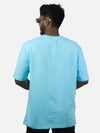 Sky Blue Oversized T-Shirt For Men