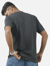 Charcoal Regular Fit T-Shirt For Men