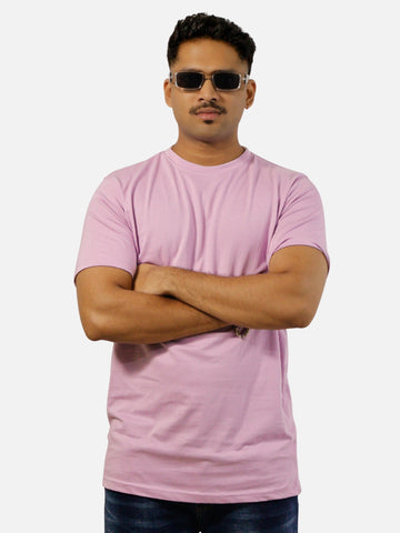Lavender Regular Fit T-Shirt For Men