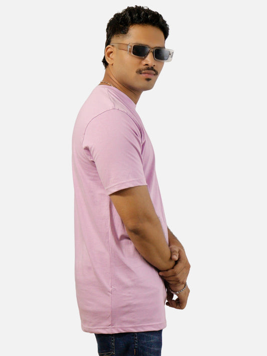 Lavender Regular Fit T-Shirt For Men