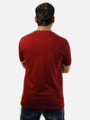 Maroon Regular Fit T-Shirt For Men
