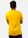Mustard Yellow Regular Fit T-Shirt For Men