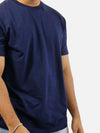 Navy Blue Regular Fit T-Shirt For Men