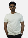 Off White Regular Fit T-Shirt For Men