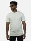 Off White Regular Fit T-Shirt For Men