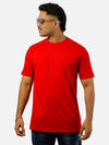 Red Regular Fit T-Shirt For Men