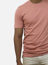Peach Regular Fit T-Shirt For Men