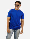 Royal Blue Regular Fit T-Shirt For Men