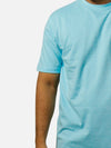 Sky Blue Regular Fit T-Shirt For Men