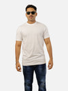 White Regular Fit T-Shirt For Men