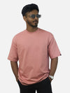 Peach Oversized Tshirt For Men