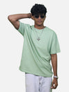Sage Green Oversized T-Shirt For Men