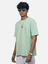 Sage Green Oversized T-Shirt For Men