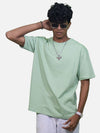 Sage Green Oversized T-Shirt For Men