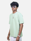 Sage Green Oversized T-Shirt For Men